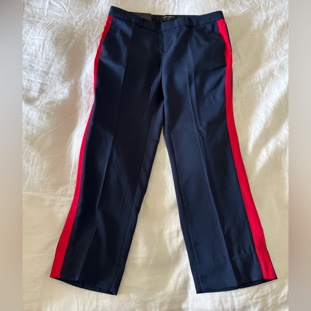 Banana Republic Avery red stripe pants
